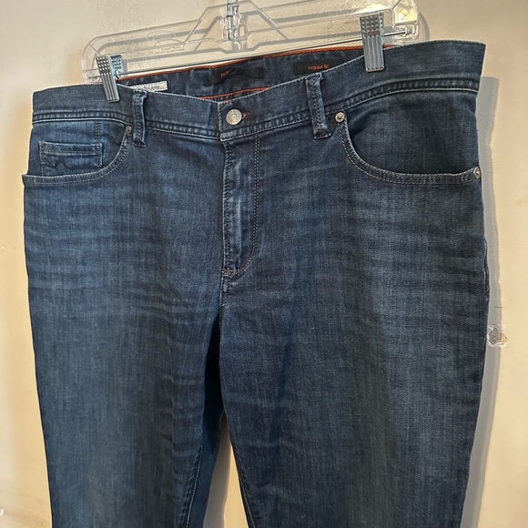 alberto pipe regular fit handcrafted Jeans Men’s 38”W X32”L DS coloured denim - Picture 6 of 13